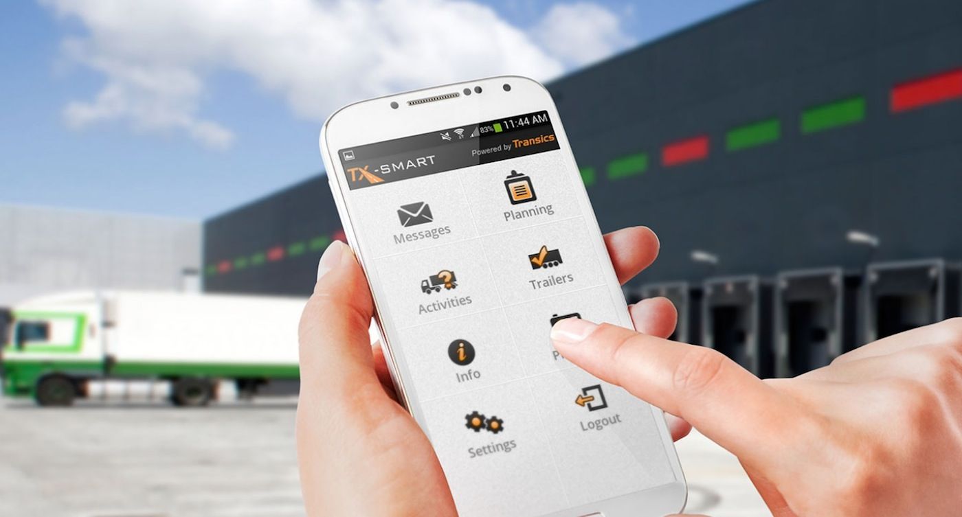 Aplicación para android TX-Smart de Transics