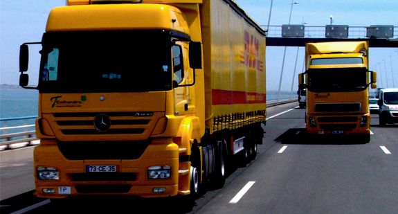 camiones frigorifico de DHL camiones frigorifico de DHL