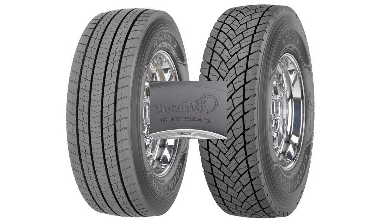 recauchutados TreadMax de Goodyear recauchutados TreadMax de Goodyear