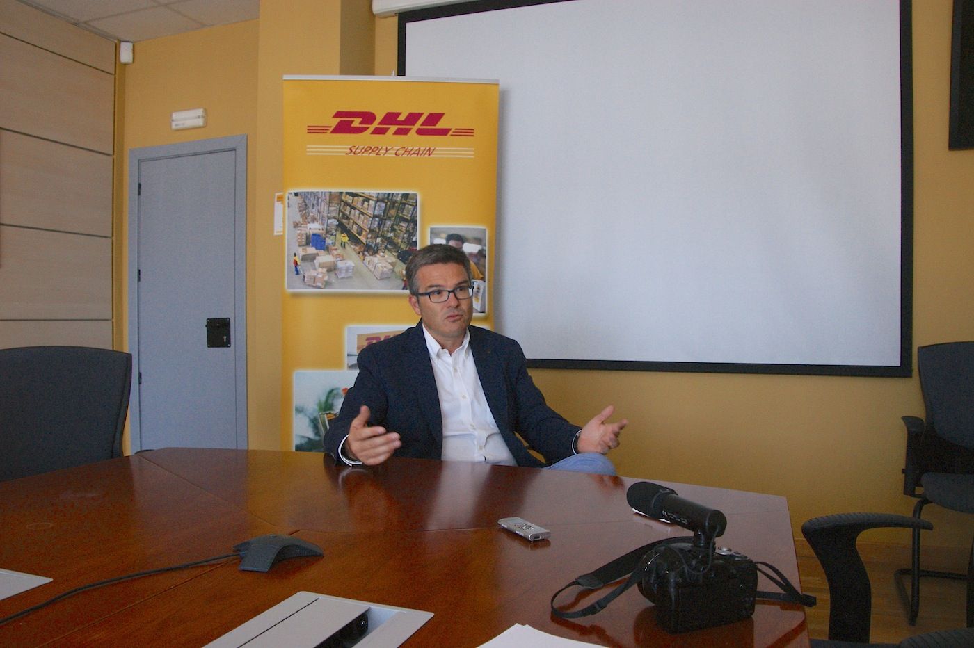 Francisco Milian director de la división de Farma y Tecnología de DHL SC