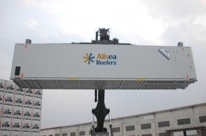 Contenedor del nuevo servicio Alisea Reefer