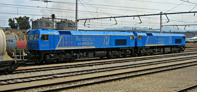 Locomotoras de Traccion Rail, filial de la constructora Azvi.
