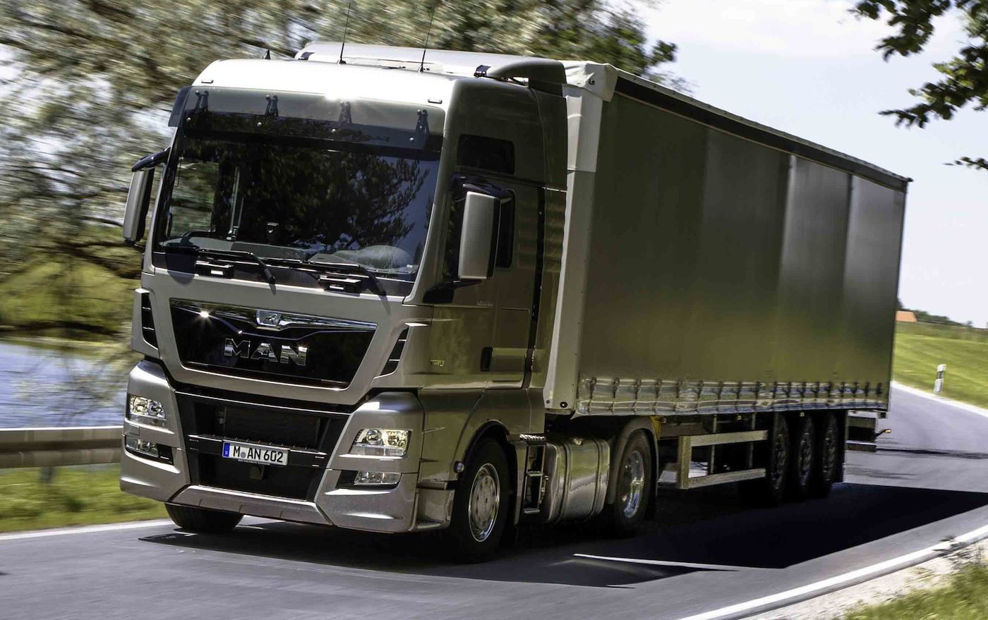 MAN monta los neumáticos KMax y FuelMax de Goodyear en el MAN TGX MAN monta los neumáticos KMax y FuelMax de Goodyear en el MAN TGX