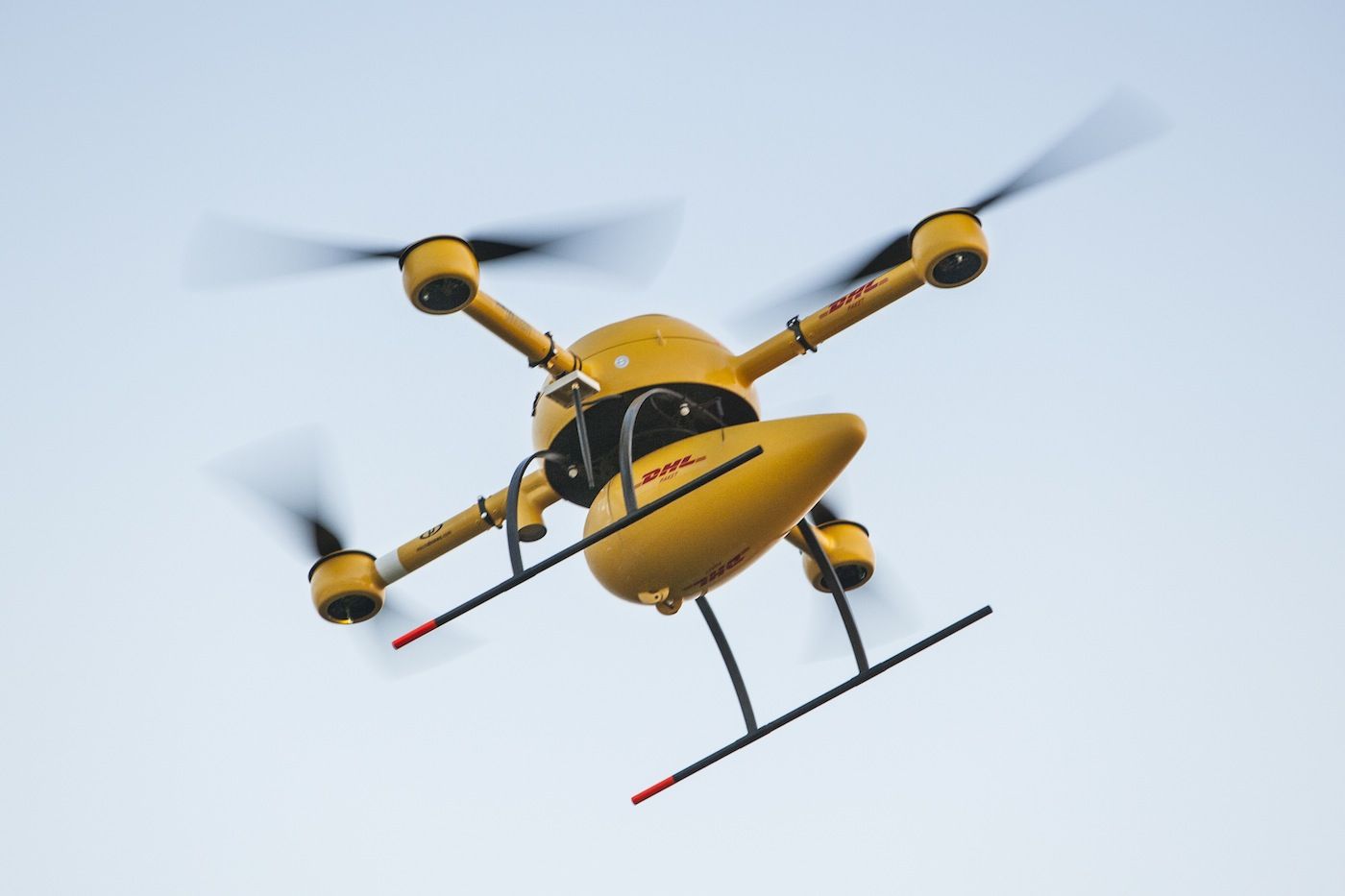 Dron de DHL 'parcelcopter'