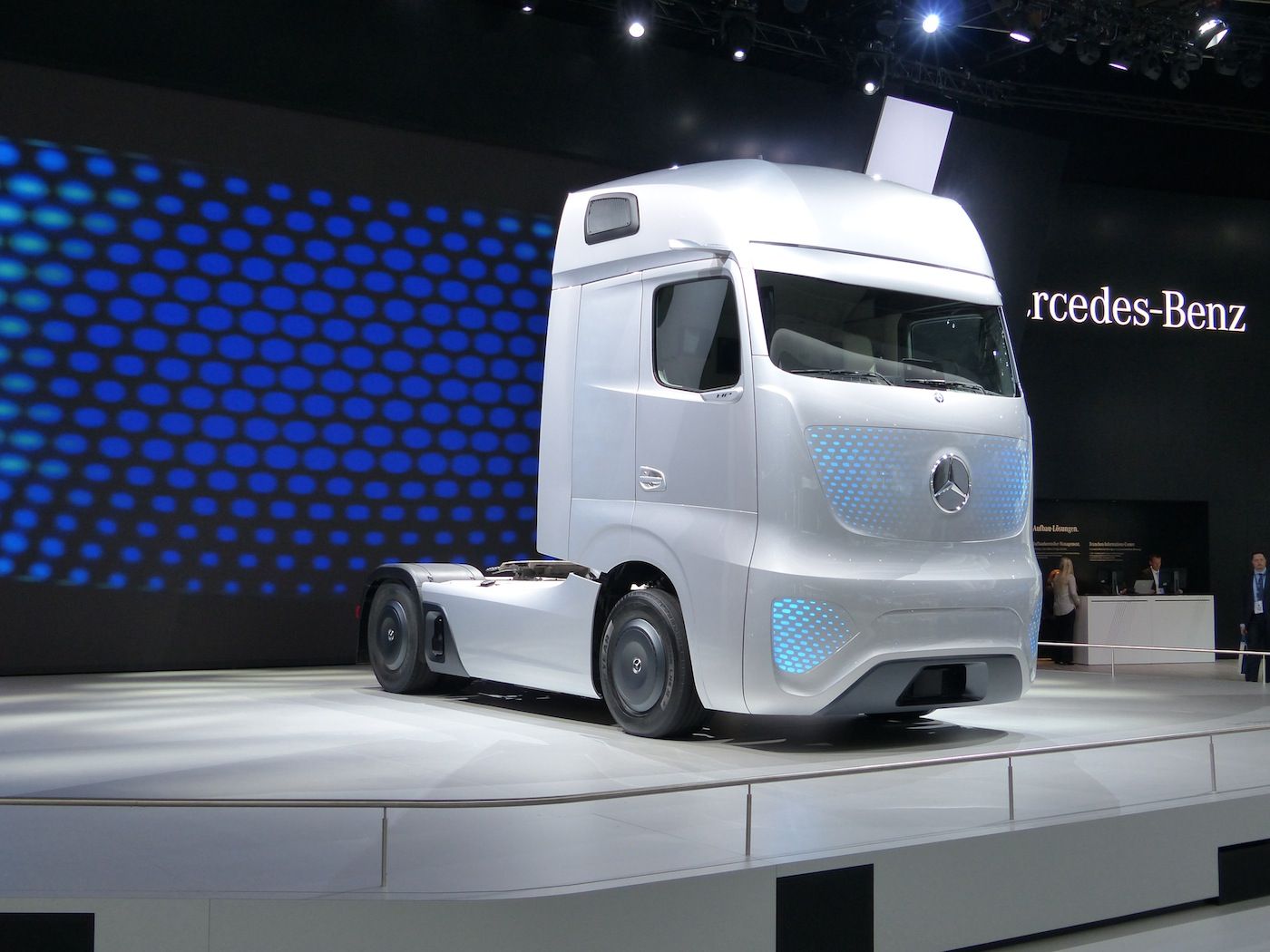 El camión del futuro de Mercedes estara en el plazo de 10 años