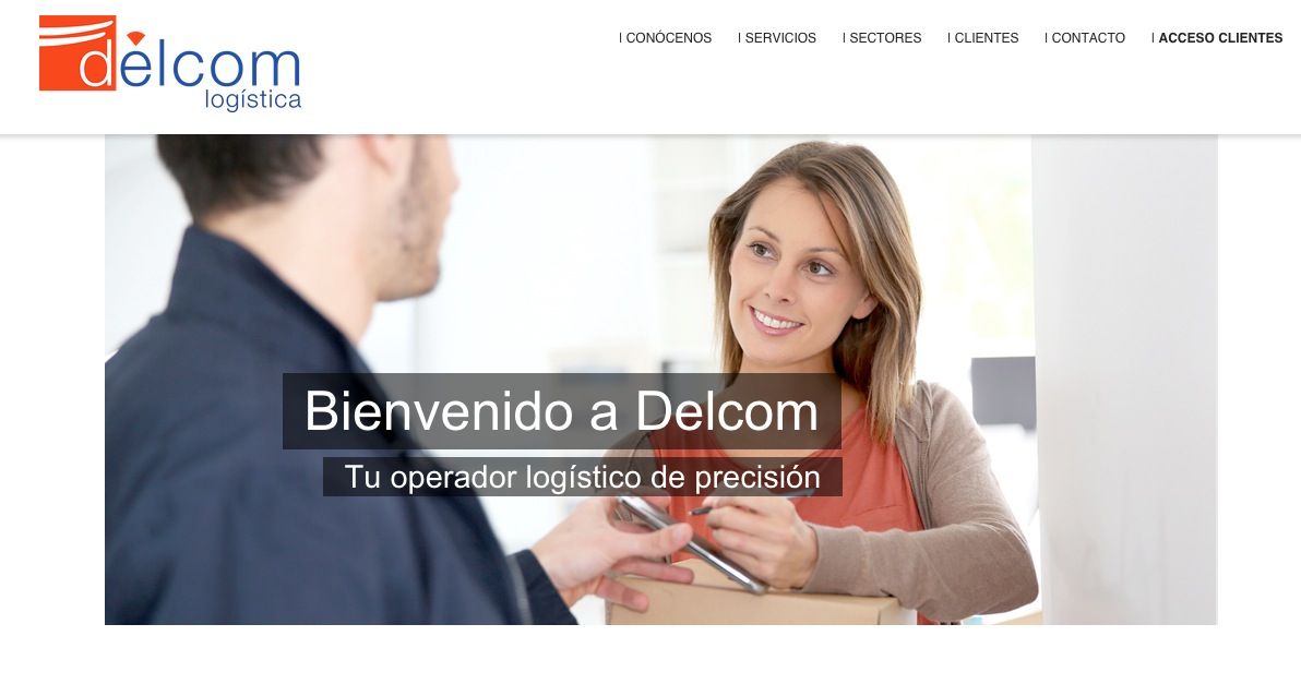 Nueva página web de Delcom Nueva página web de Delcom