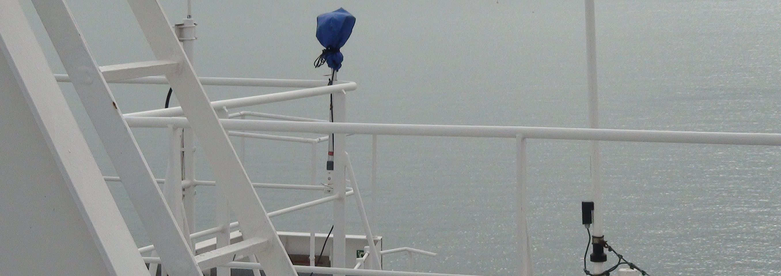 GPS Flot instalado en un buque amarrado en el puerto de La Coruña durante tres meses