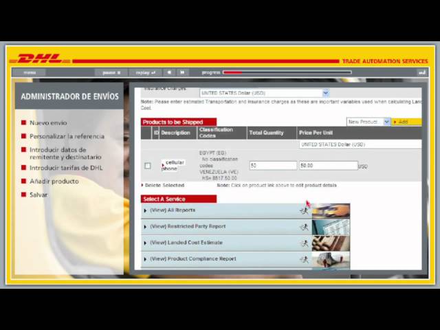 La Herramienta Automatizada de Comercio Exterior (TAS) de DHL proporciona información gratuita sobre aduanas de todo el mundo