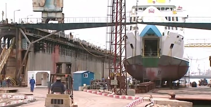 astilleros de Navantia en cadiz