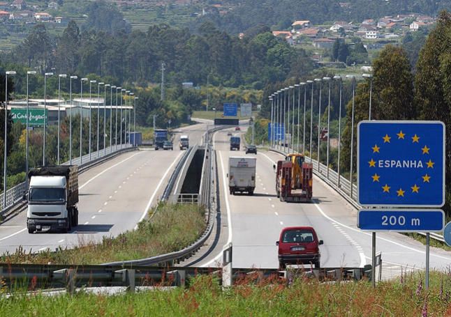 Frontera entre Portugal y España