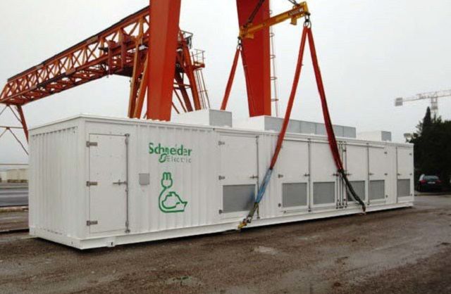 ShoreBox de Schneider para reducir las emisiones de los barcos en el puerto