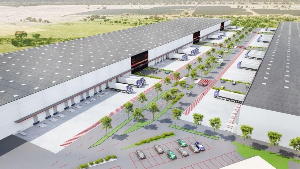 Plataforma Logistica de Proequity en Torrejon de Ardoz