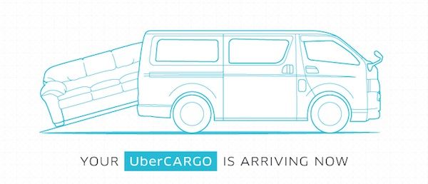 Uber Cargo, nuevo servicio de alquiler de furgonetas