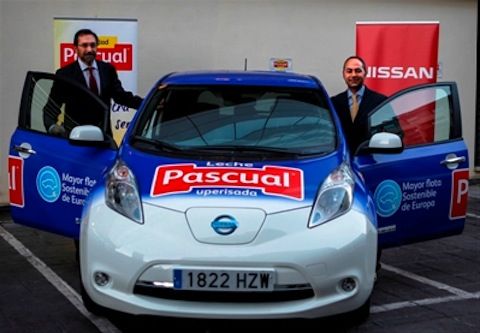 El acuerdo entre Nissan y Pascual engloba tanto turismos como vehículos comerciales eléctricos