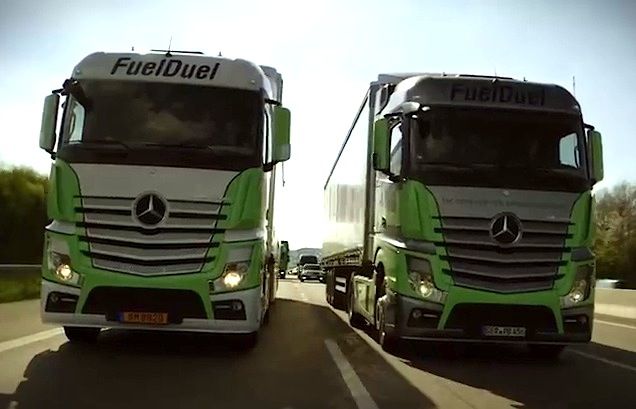 Duelo 'Fuel Duel' de Mercedes