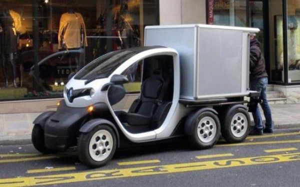 Renault-Twizy Delivery Concept