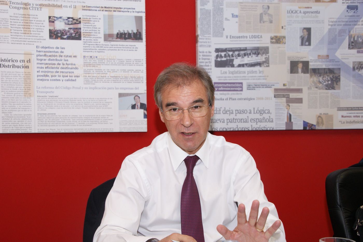 Juan Ramón Rodríguez presidente de la Fundación para la Excelencia en Logística y Transporte