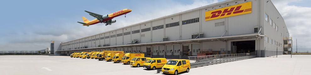 Hub de DHL en el aeropuerto de Shanghai