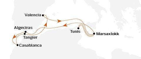 Nueva ruta de Maersk entre Túnez y Marruecos