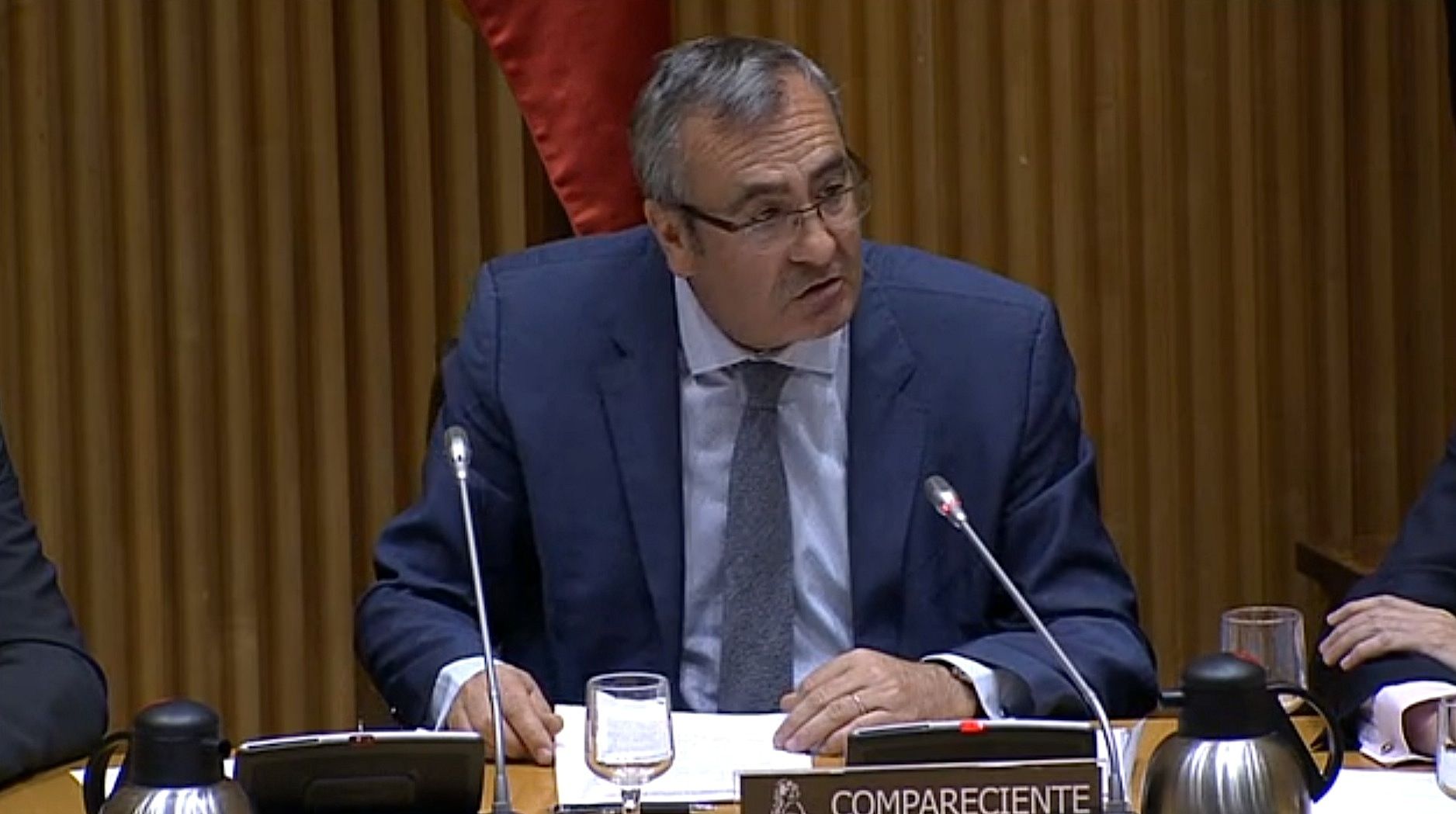 Jose Llorca ha presentado en el Congreso de los Diputados el primer informe anual de los Servicios Portuarios