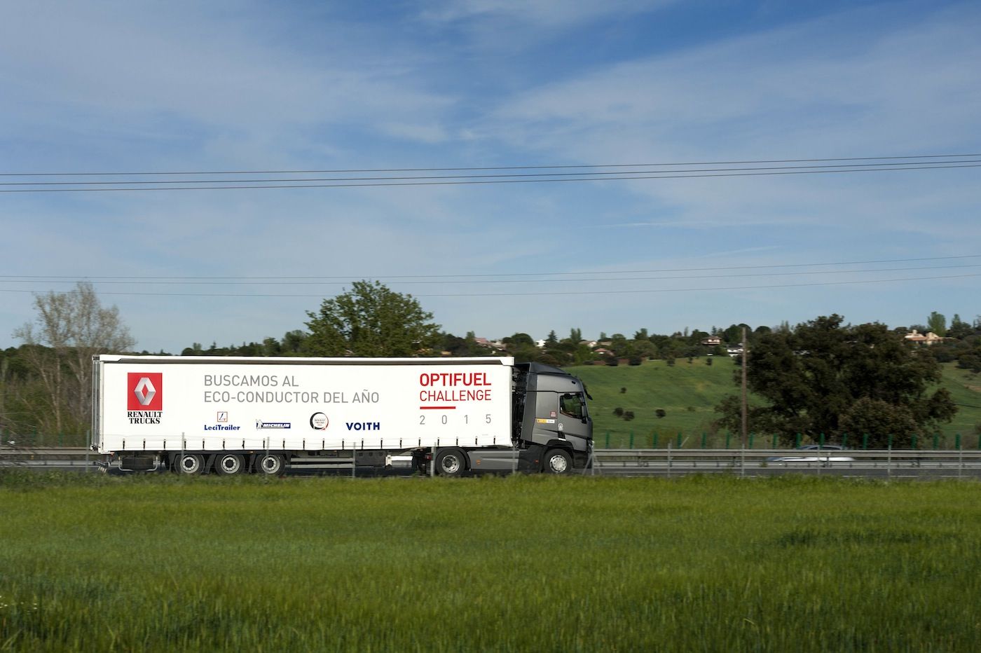 La competicion Optifuel de Renaul Trucks llega a Valencia