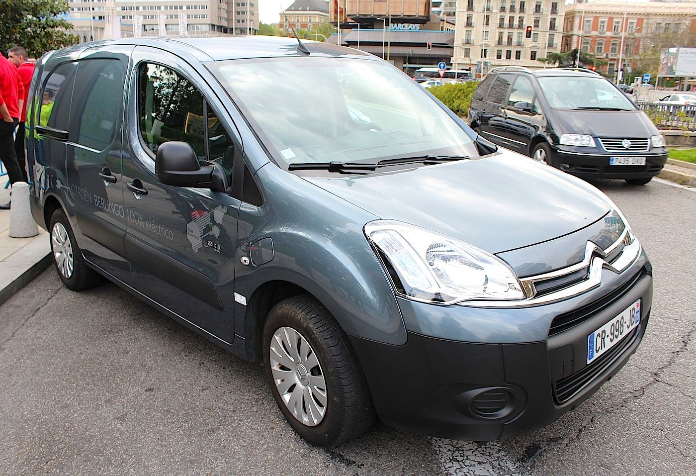Citroën Berlingo en las jornadas de vehículo eléctrico de Madrid VEM2015