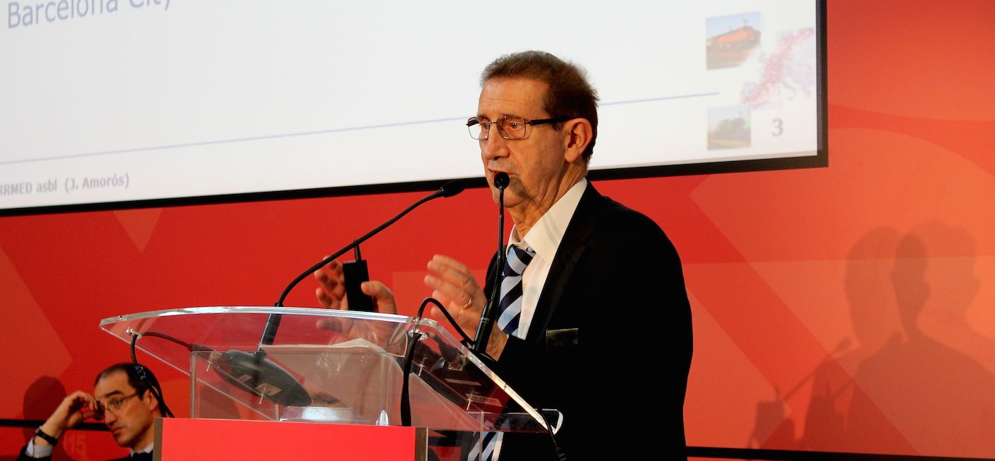 Joan Amorós presidente de Ferrmed, en la 'I Smart Cities' del SIL 2015