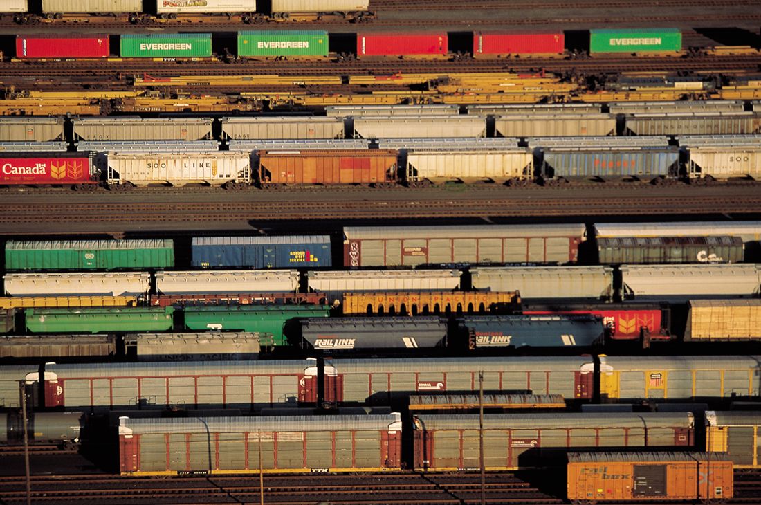 transporte ferroviario de mercancias