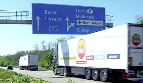 Puntos fronterizos entre Alemania y Francia