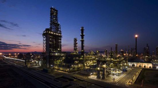 Refinería de BP en Castellón