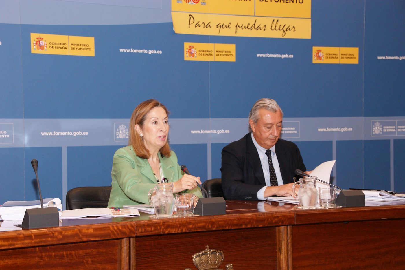 La ministra de Fomento presenta el proyecto de presupuestos del Grupo Fomento para 2016