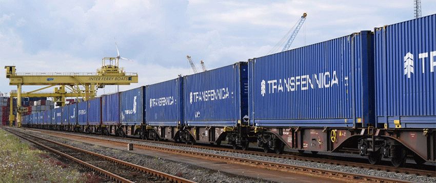 Nuevo servicio ferroviario de Transfennica Logistics