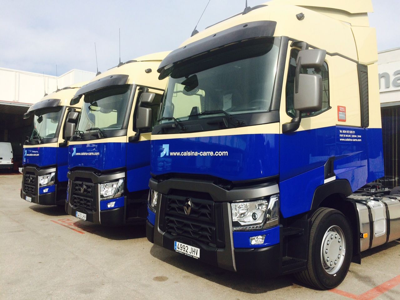 Calsina Carré amplía flota con Renault Trucks