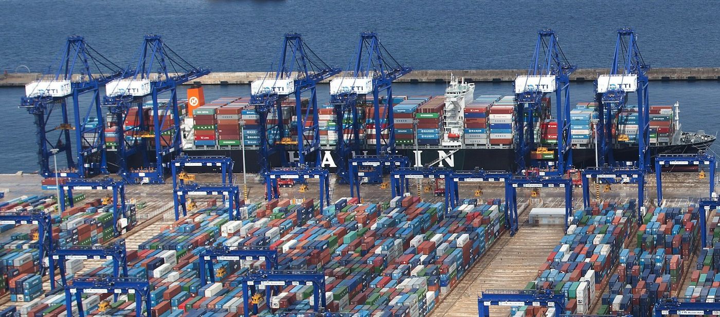 La Terminal TTIA de Hanjin Shipping de Algeciras