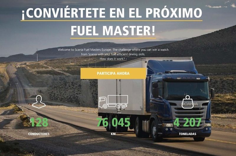Competición Scania Fuel Masters