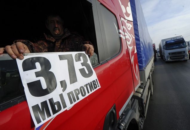 Rusia implanta un nuevo peaje para camiones