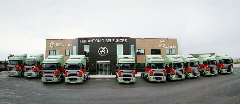 Antonio Belzunces incorpora camiones Scania