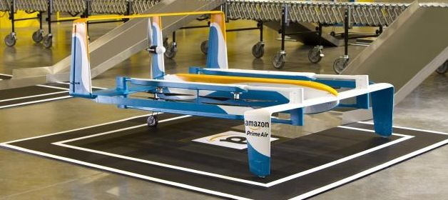 Nuevo dron hibrido de Amazon