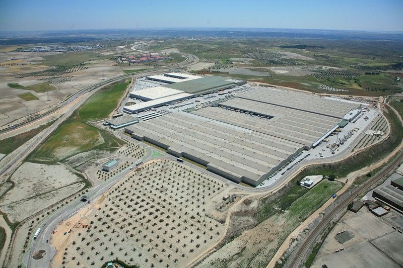 Plataforma logística de El Corte Inglés en Valdemoro