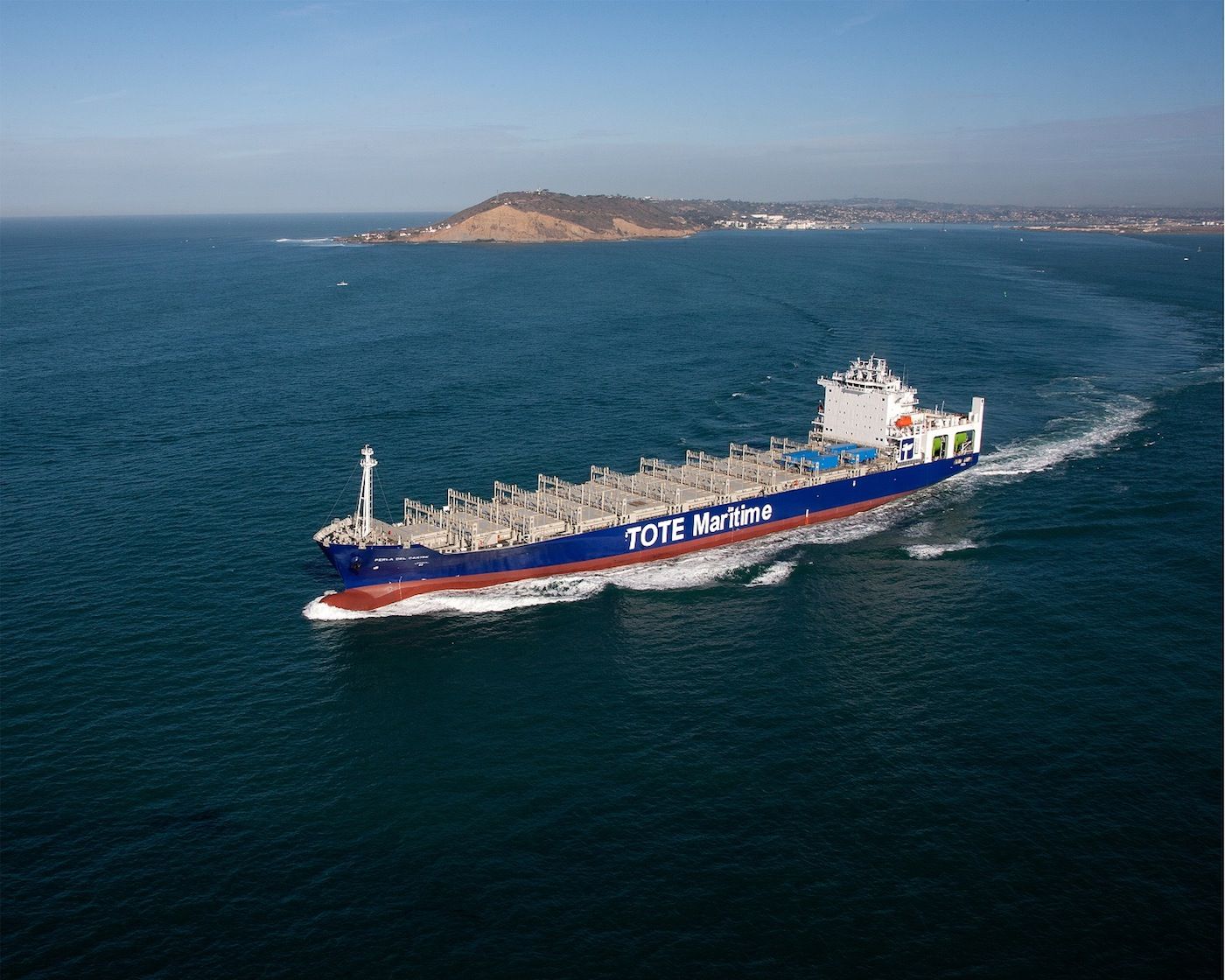 Nassco entrega el segundo portacontenedores del mundo que funciona con GNL