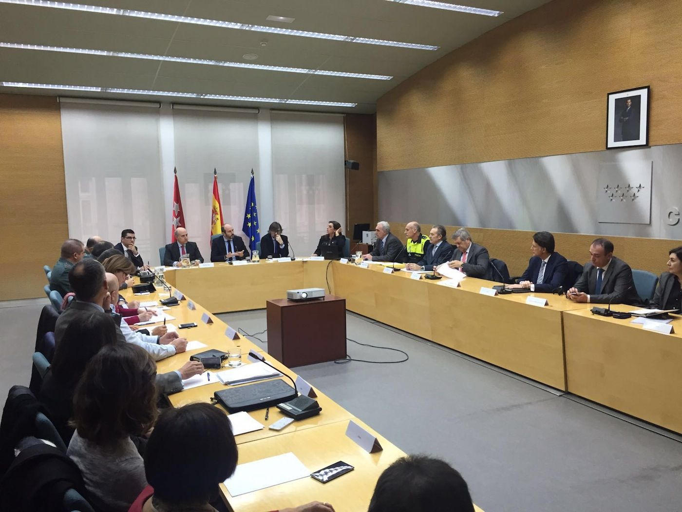 La Comunidad de Madrid presenta el Plan de Inspección de Transporte 2016