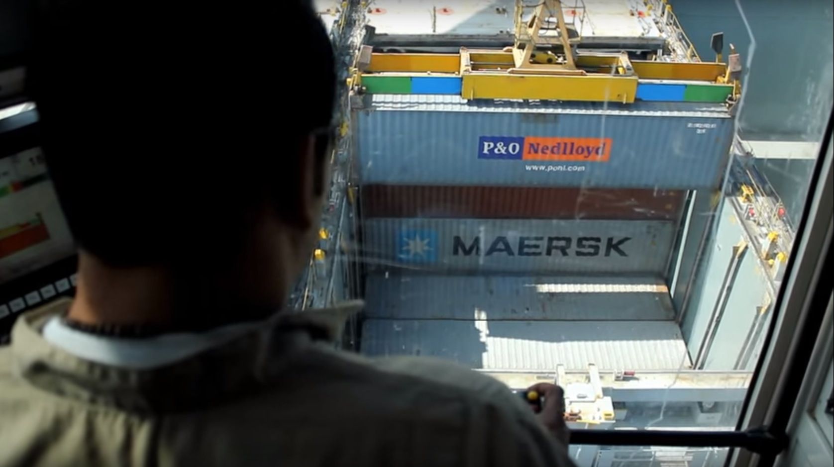 gruista portacontenedores