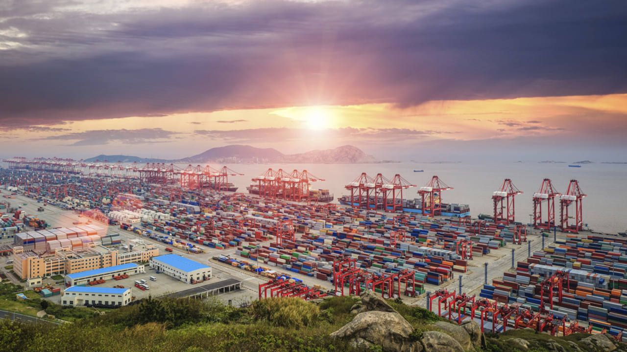 Puerto de Shanghai Puerto de Shanghai