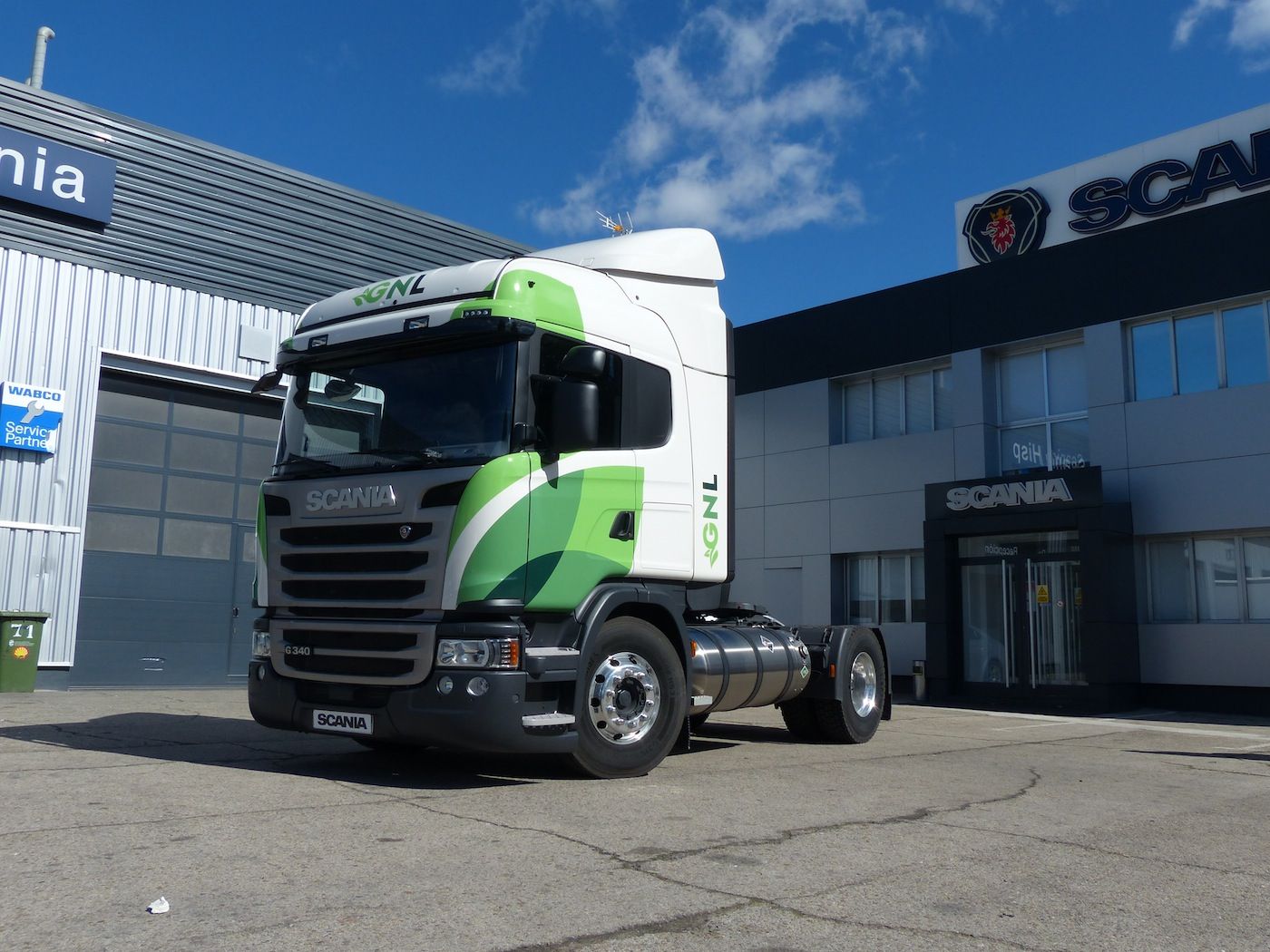 Amplia oferta de Scania para uso con gas natural como combustible