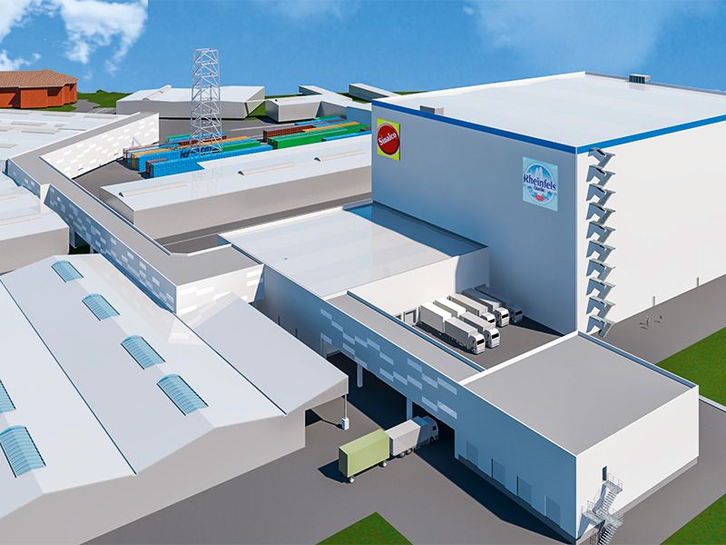 proyecto de almacen automatizado de SSI Schaefer para Romerwall