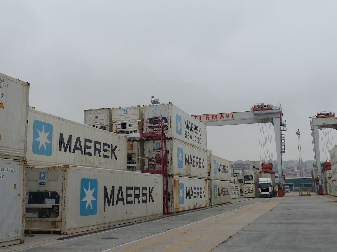 Maersk se va de Vigo al puerto de Marín