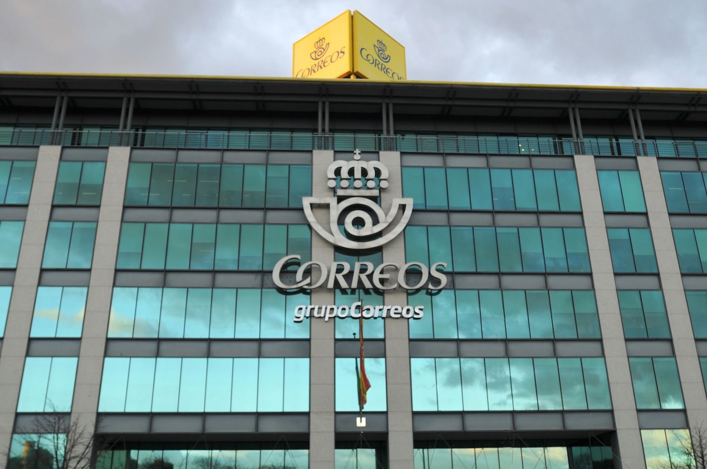 Sede central de Correos en Campo de las Naciones en Madrid