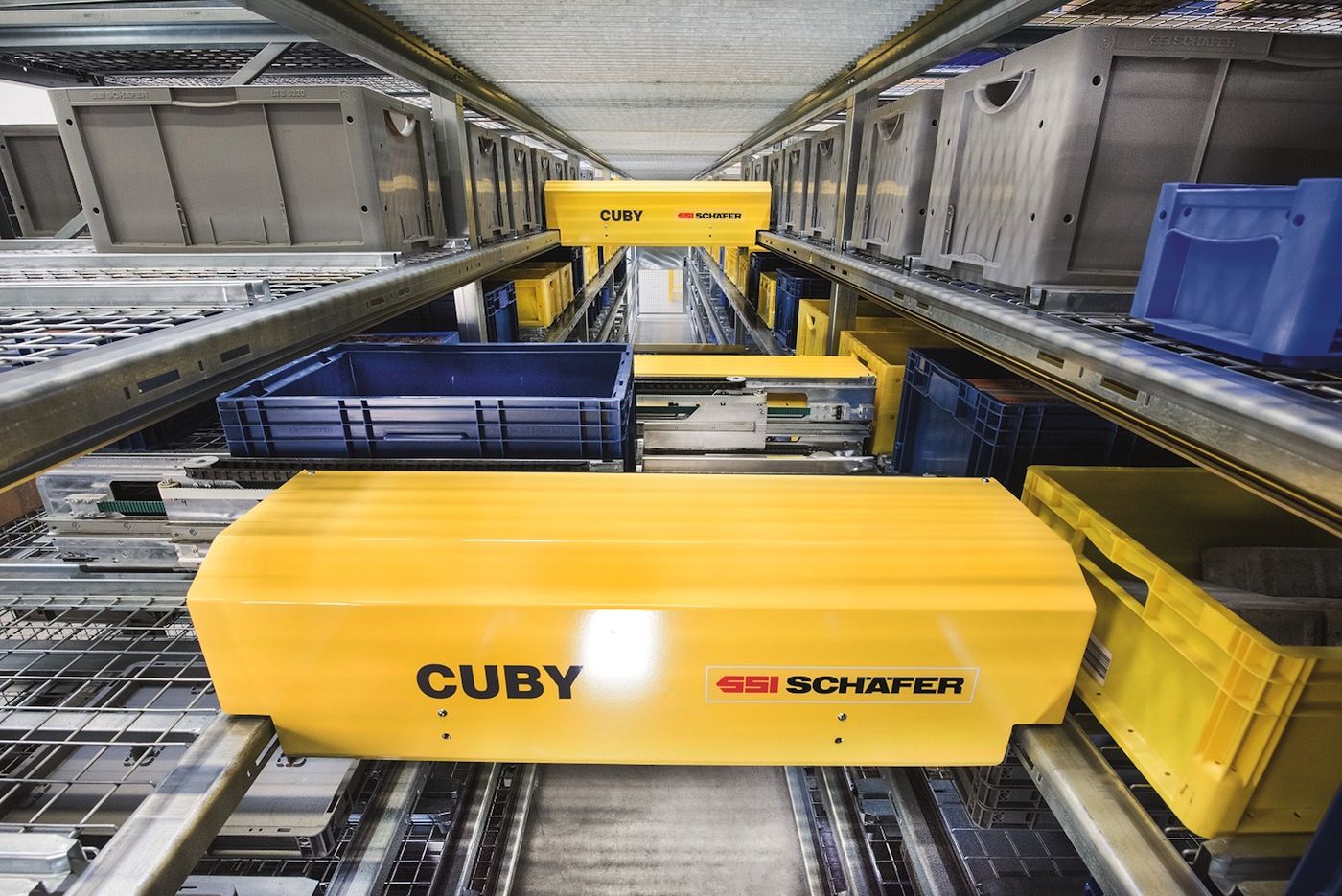 Shuttle logistico de SSi Schaefer para ICP