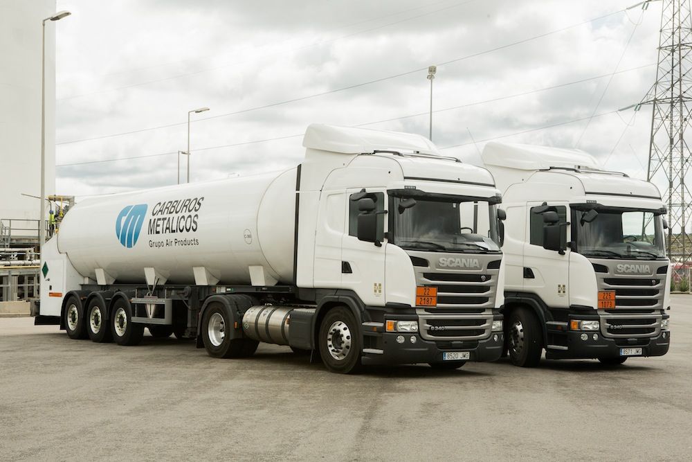 HAM apuesta por los camiones de gas natural licuado de Scania