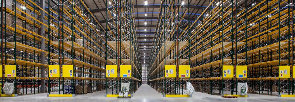 Iluminacion en almacenes